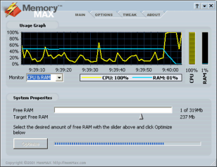 Memmax Screenshot